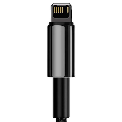 Baseus Tungsten Gold kabel USB na iPhone 2.4A 2m (crni) slika 4