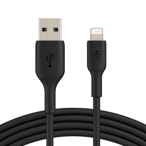 BELKIN CAA001BT2MBK Belkin kabal za brzo punjenje lightning na USB-A, 2m slika 1