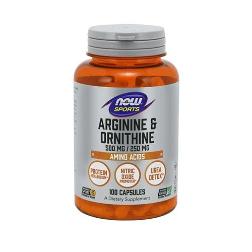 Now Foods Arginine/Ornithine (100) Standard slika 1