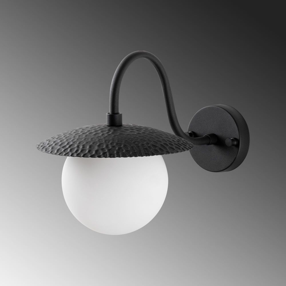 Zidna Lampa Anemon - 15002, boje: Crna slika 7
