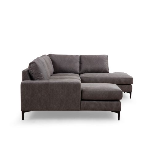 Atelier Del Sofa Kutna garnitura, Antracit, Porto Corner (CHL-02-C-EOT) - Anthracite slika 6