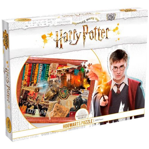 Harry Potter Hogwarts puzzle 1000 kom slika 1