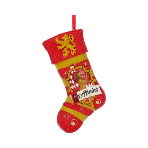 NEMESIS NOW HARRY POTTER GRYFFINDOR STOCKING HANGING ORNAMENT slika 1