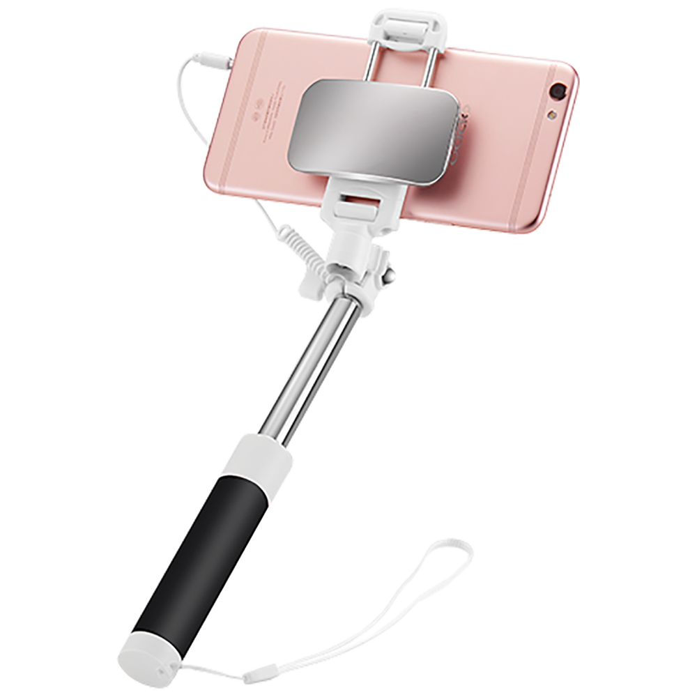hoco. Selfie stick za smartphone, žični, sa ogledalcem - K2 Magic Mirror Selfie Stick slika 4