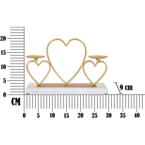 Mauro Ferretti Svijećnjak srca cm 30x9x20 slika 7