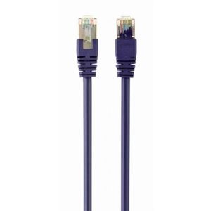 Gembird Cat6 FTP Patch cord, purple, 0,25 m