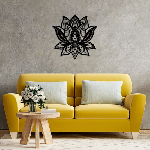 Wallity Metalna zidna dekoracija, Lotus - 314 slika 1