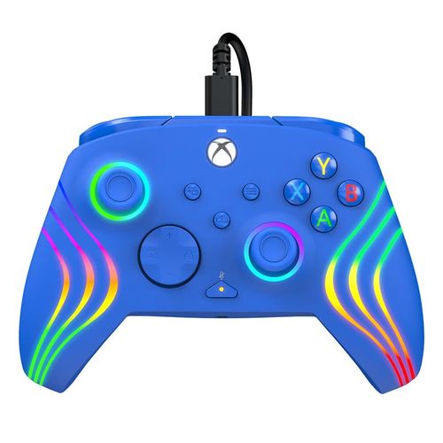 XBOX Wired Controller Afterglow Wave Blue slika 1