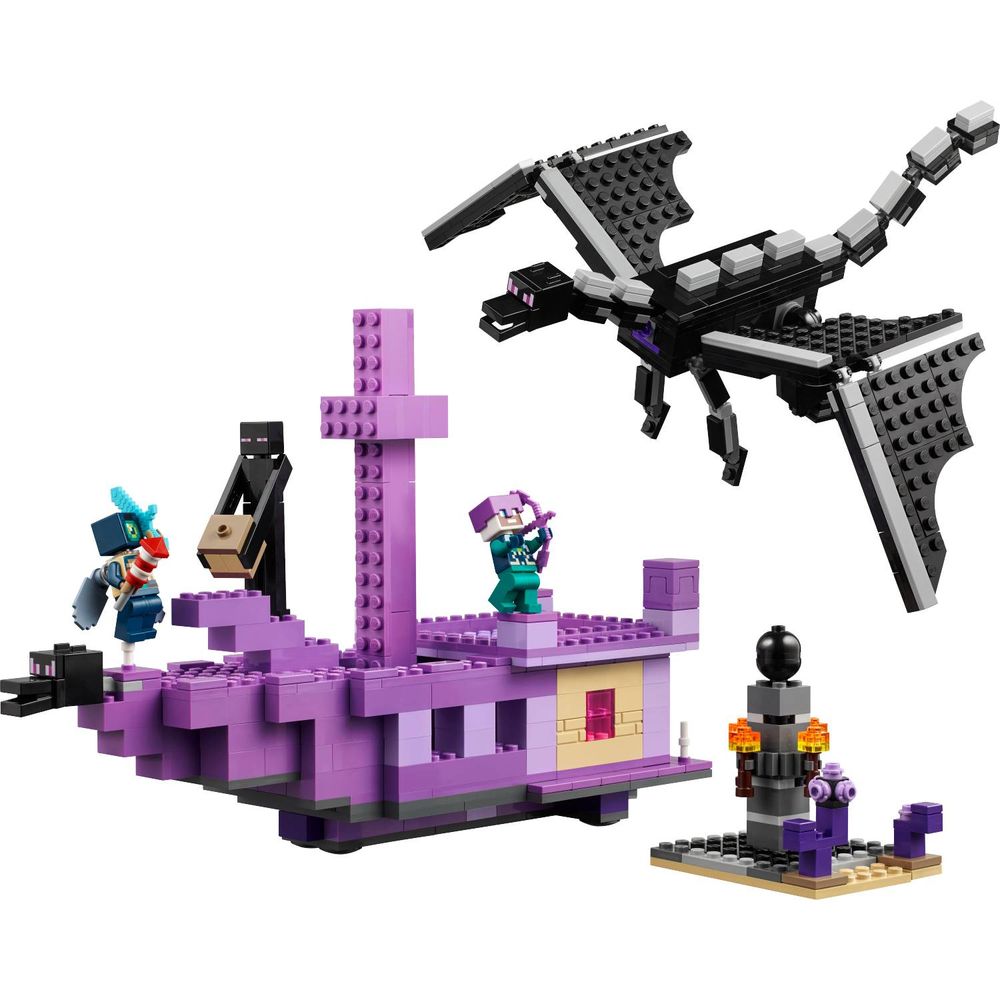 LEGO 21264 Ender Zmaj i End Brod slika 2