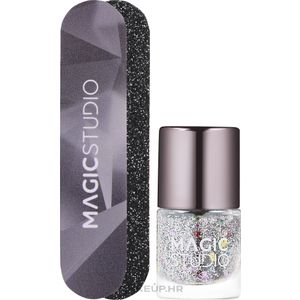 Magic Studio Black Crystal Mini Nail Set 