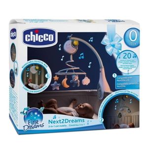 Chicco Vrtuljak za krevetac Next2Dreams, Plavi