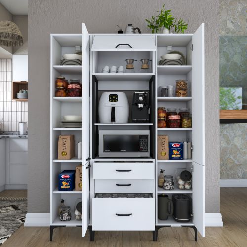 JE145 - 3115 White Multi Purpose Cabinet slika 2