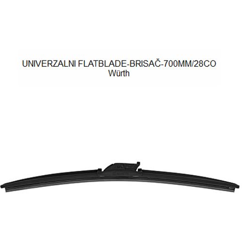 Würth Univerzalni flatblade premium brisač  700mm/28col slika 1