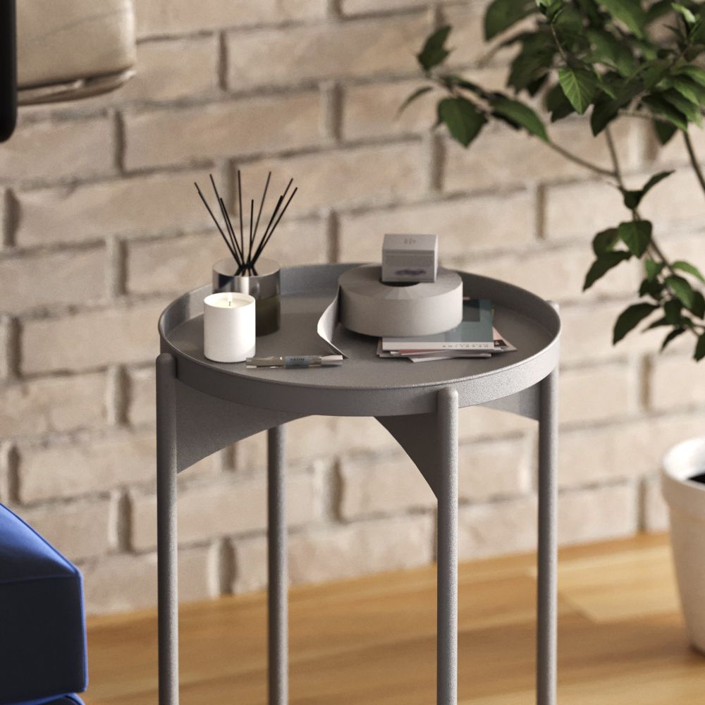 Kafa stol Shb-002-D, siva boja slika 3
