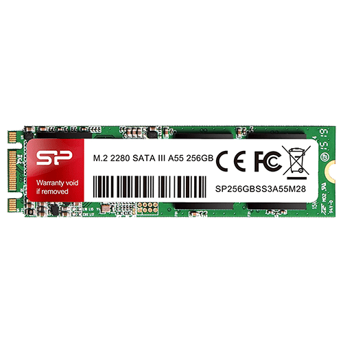 Silicon Power SP256GBSS3A55M28 M.2 SATA III 256GB, 2280, A55, Read up to 560MB/s, Write up to 530MB/s slika 1