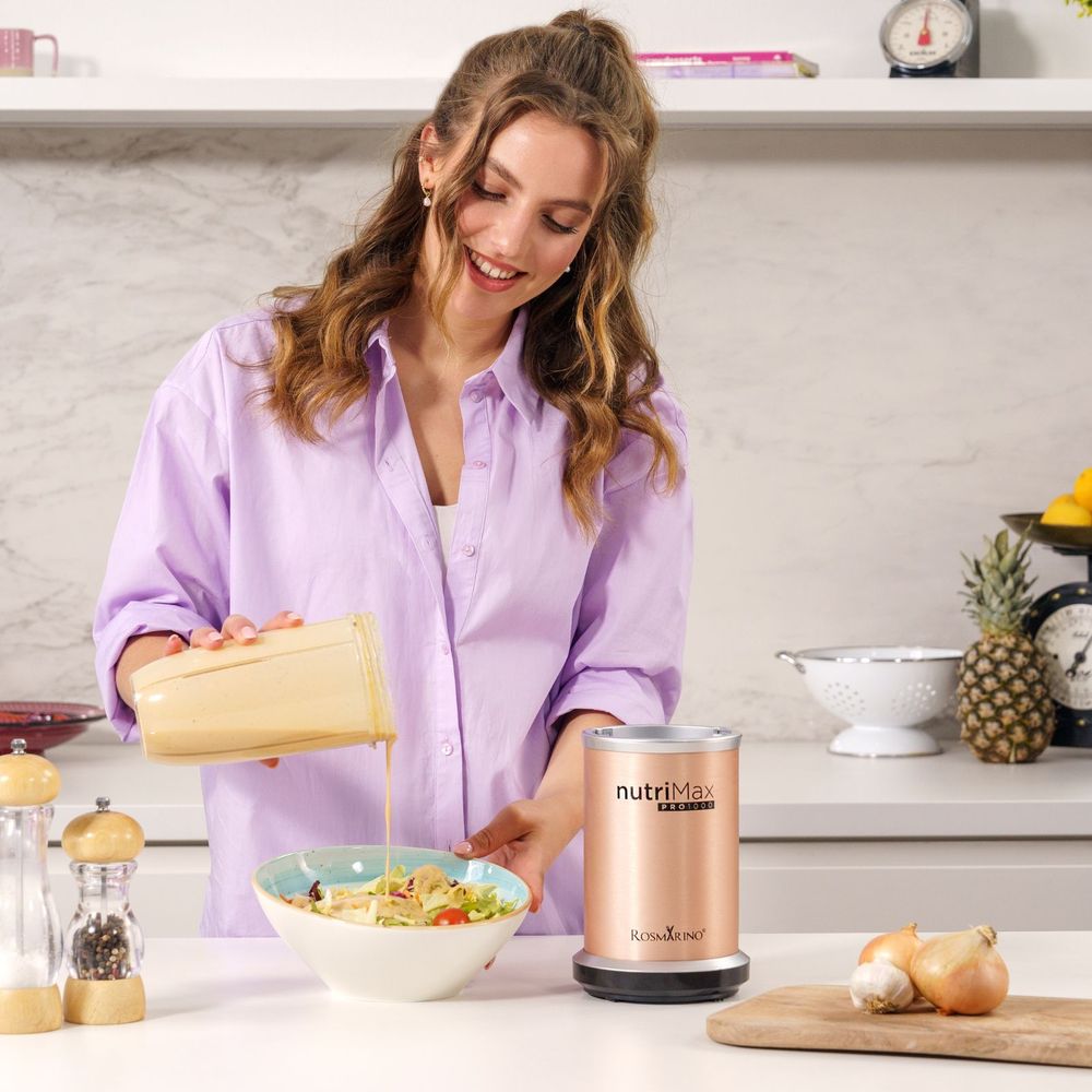 Blender NutriMax PRO,1000, Rose Gold slika 9