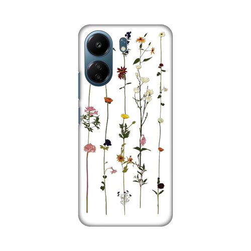 Torbica Silikonska Print Skin za Xiaomi Redmi 13C Flower slika 1