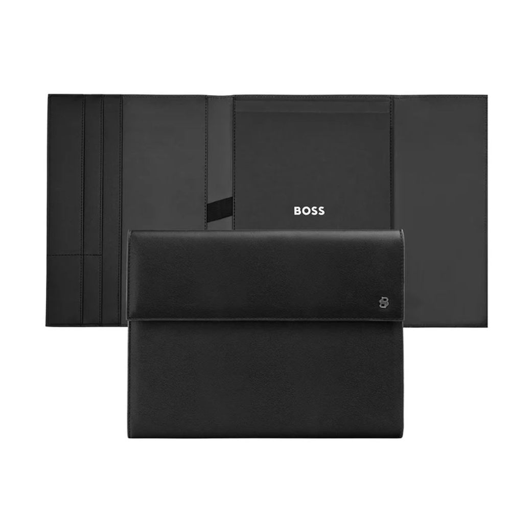 Hugo Boss Mapa konferencijska A4 Double B HDF519D crna slika 3