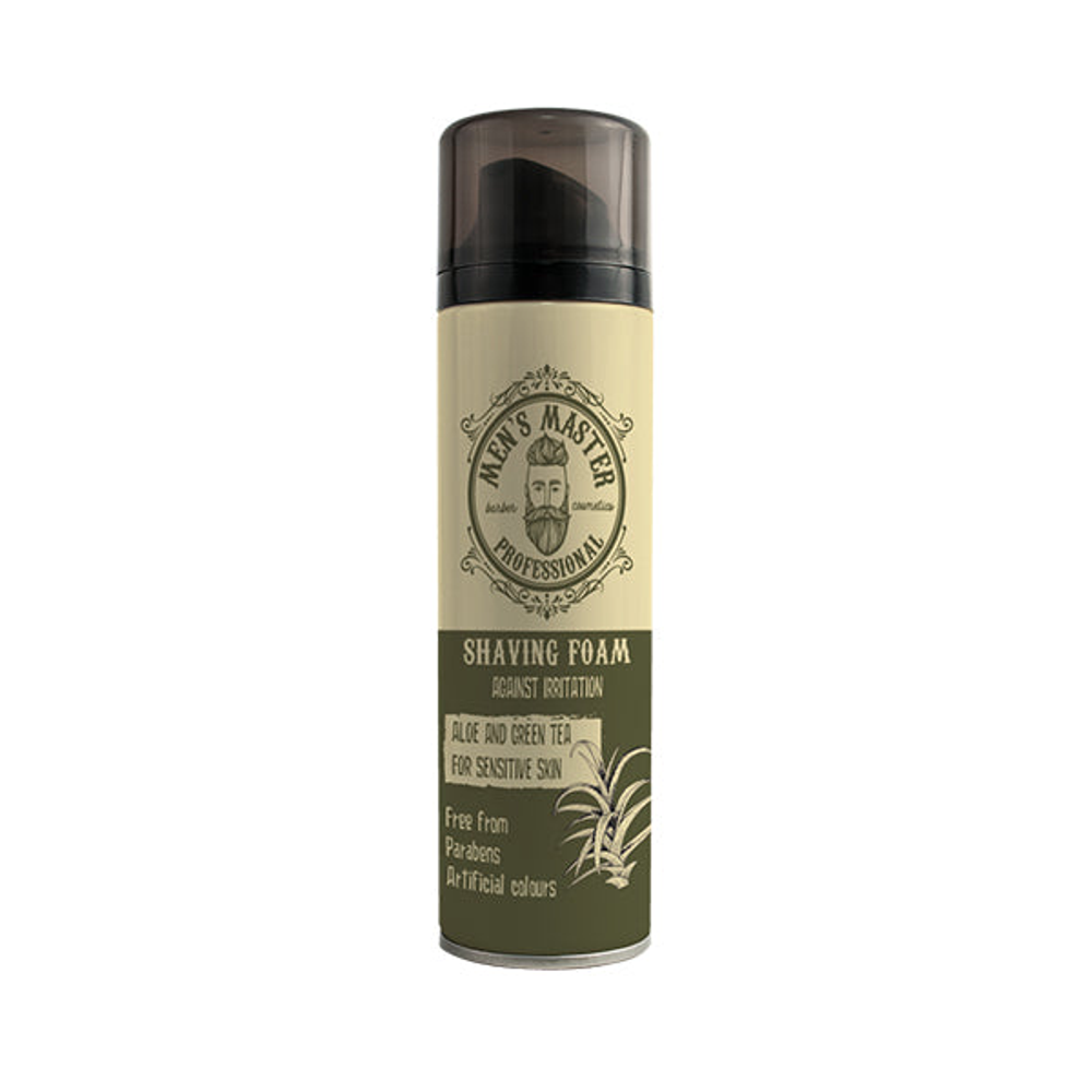 Men's Master pijena za brijanje Aloe Vera Zeleni čaj 200ml slika 1