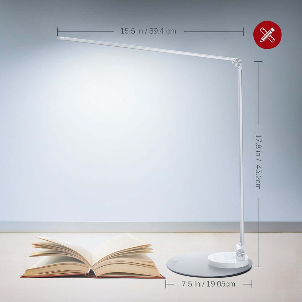 TaoTronics ultra tanka LED stolna lampa TT-DL22 siva slika 4