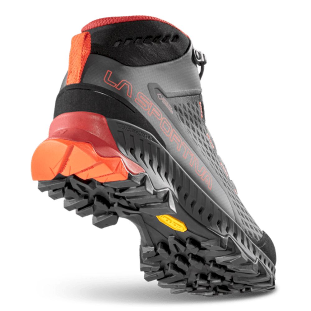 La Sportiva Muške gležnjerice Stream GTX, Carbon/Cherry Tomato slika 5