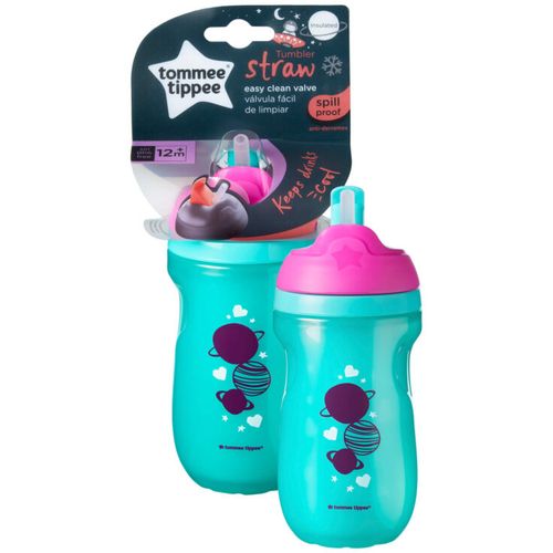 Tommee Tippee Straw Cup tirkiz 12M slika 1