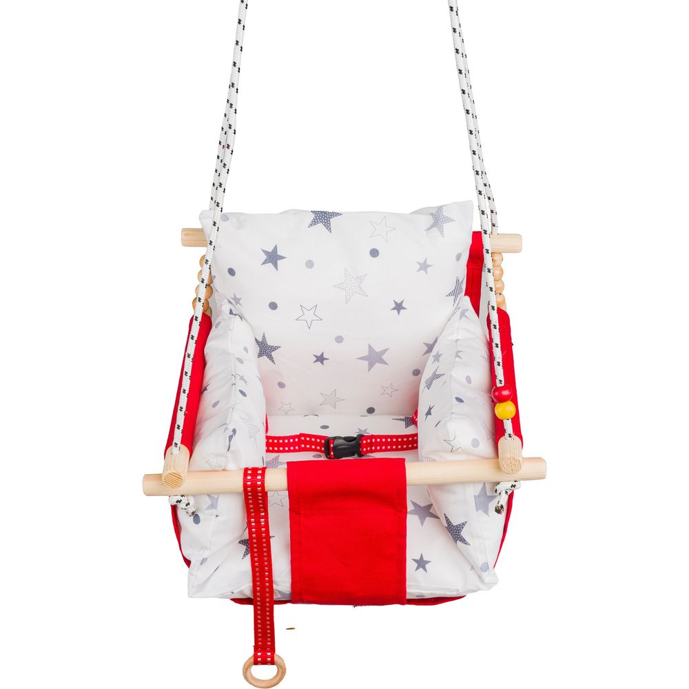Baby Swing Chair Selale - Crvena slika 2