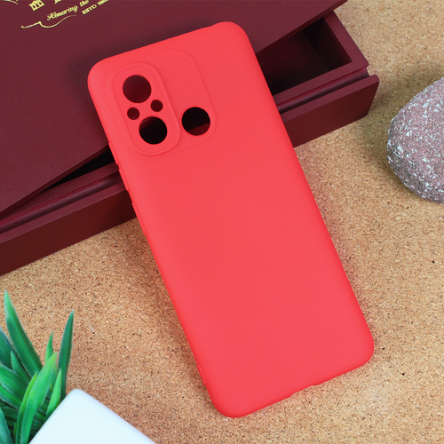 Maska Teracell Giulietta za Xiaomi Redmi 12C mat crvena slika 1