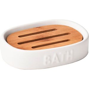 TENDANCE Posuda za sapun Bath 12,5x9,5x3,2cm Bijela