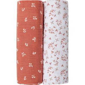 BUBABA BY FREEON tetra pelena muslin 2/1 red-white 80142