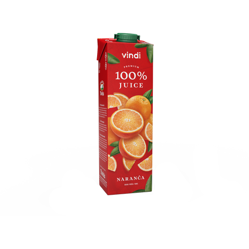 Vindi Juice 100% naranča 1l slika 1