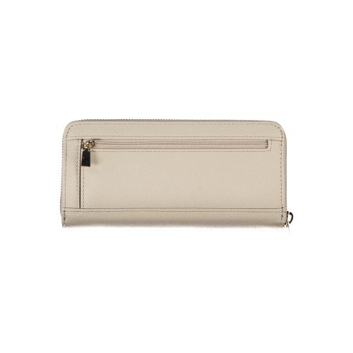 GUESS JEANS WOMEN'S WALLET BEIGE slika 2