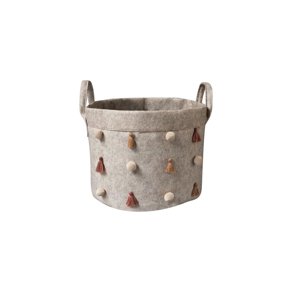 Felt basket KALS-03778 Cream slika 3