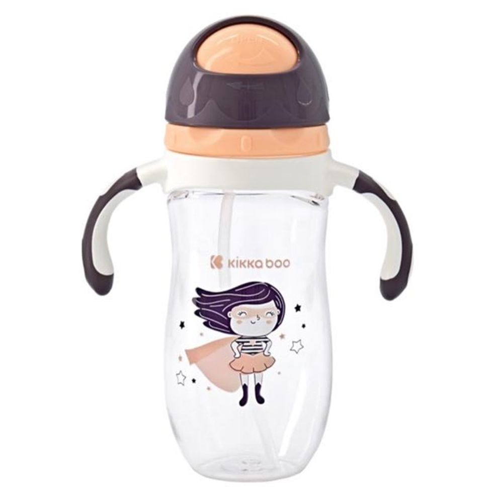 Kikka Boo Tritan Flašica sa slamkom Supergirl 300ml slika 1