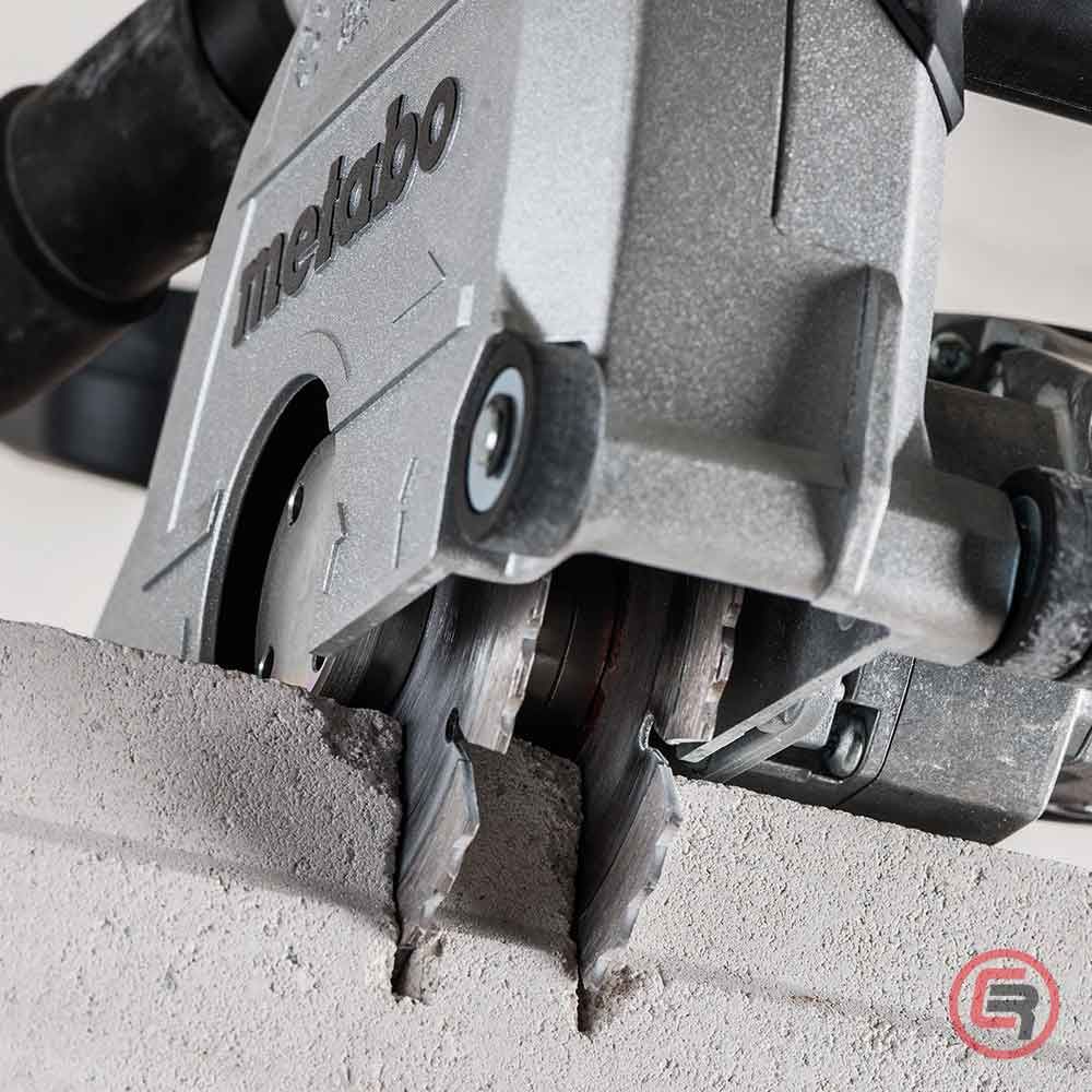 Metabo Rezačica MFE 40 Za Zidne Utore 125 mm / 1.900 W + Dijamantne Ploče - 604040500 slika 4