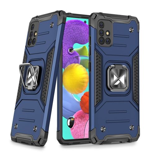 Wozinsky Ring Armor maska s funkcijom postolja i držačem za Samsung Galaxy A51 5G slika 1