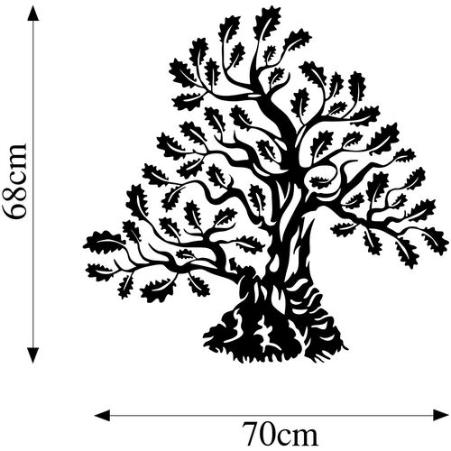 Wallity Metalna zidna dekoracija, Monumental Tree 6 slika 5