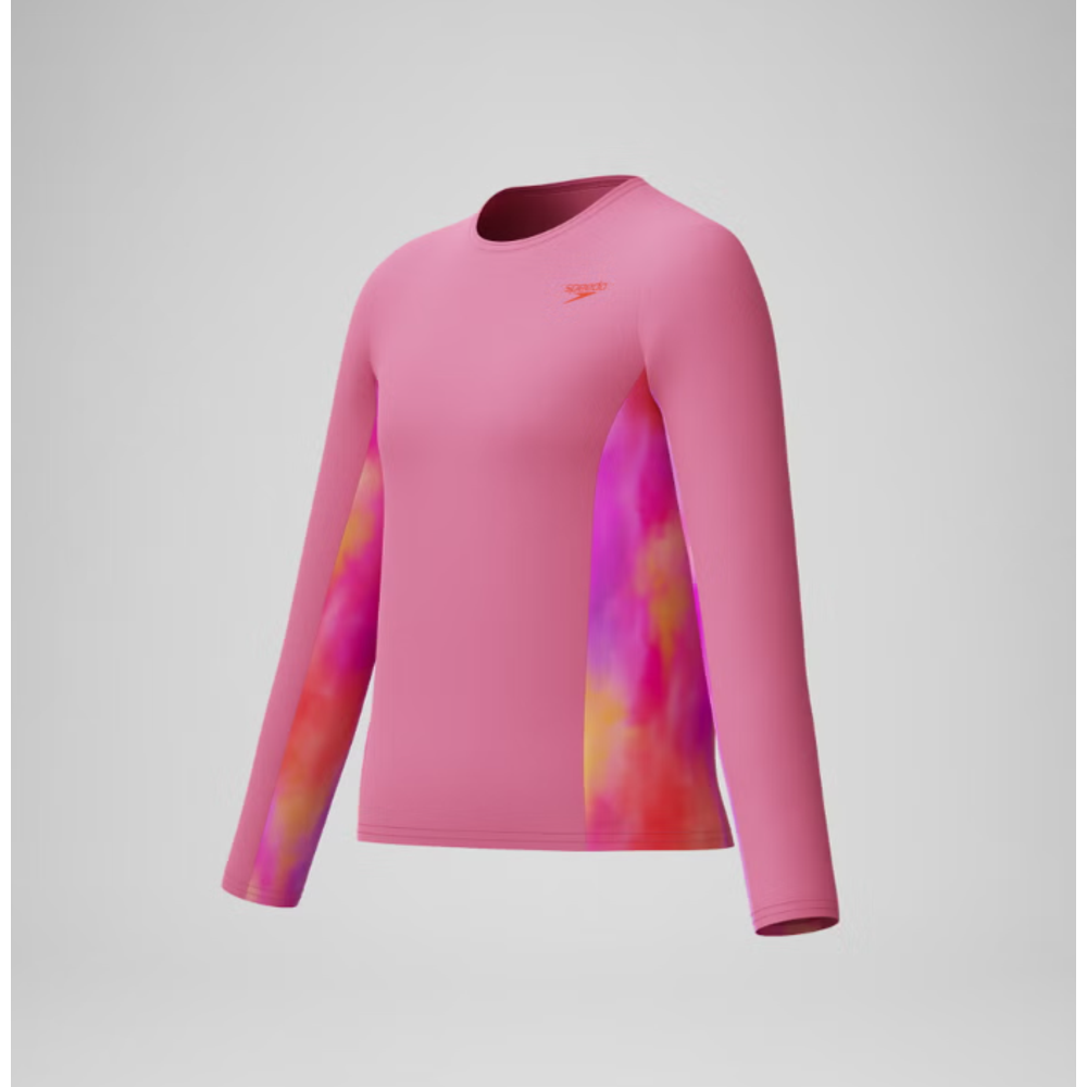 Speedo Dječija zaštitna majica za plivanje L-S PRINT RASH GUARD slika 2