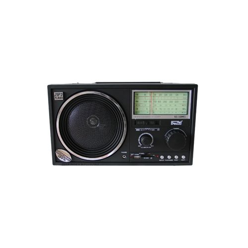 Dartel radio FM, MW, SW, analogni, AC ili klasične baterije, crni RD-140MP3 slika 4