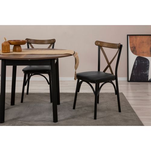 Woody Fashion Proširivi blagavaonski stol i stolice (5 komada) Jolene slika 4