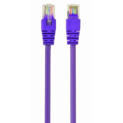 PP12-2M/V Gembird Mrezni kabl, CAT5e UTP Patch cord 2m purple slika 1