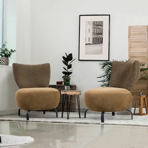 Set fotelja Atelier Del Sofa Loly - Senf