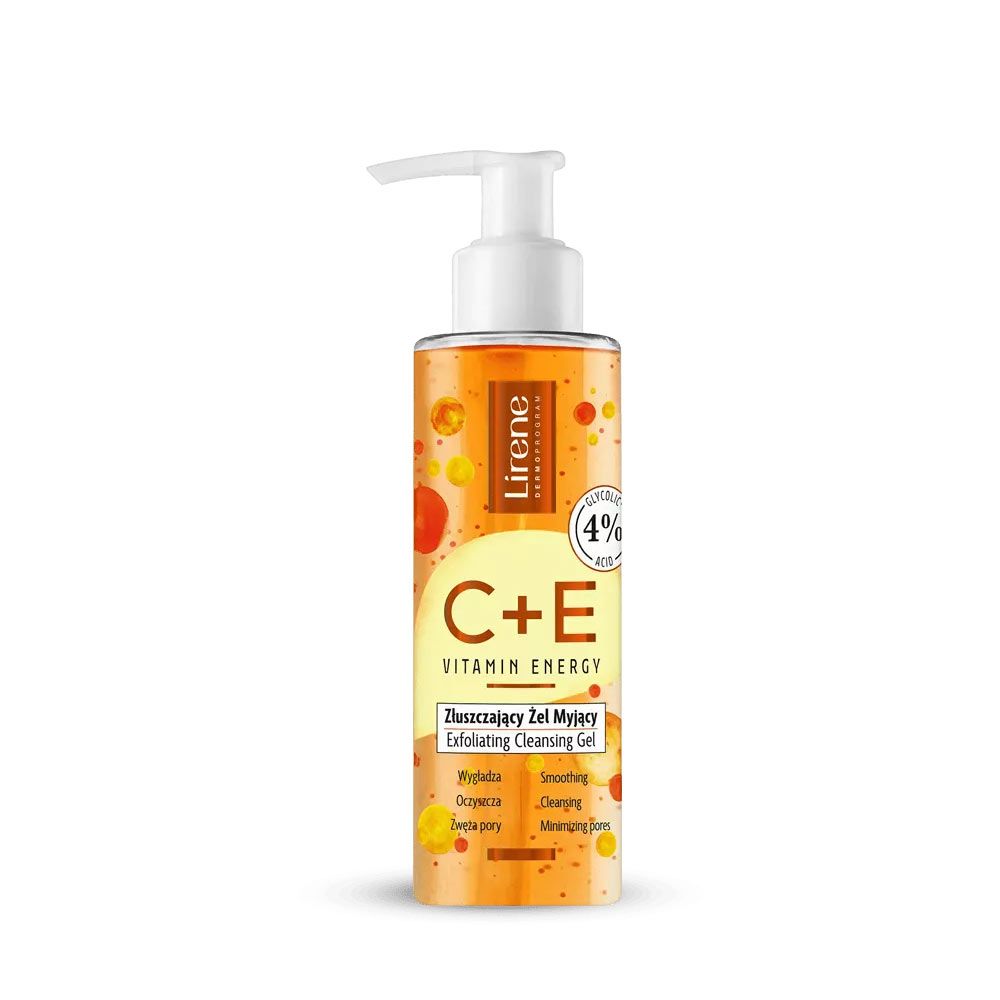 Lirene Vitamin C+E Piling gel za čišćenje lica 145ml slika 1
