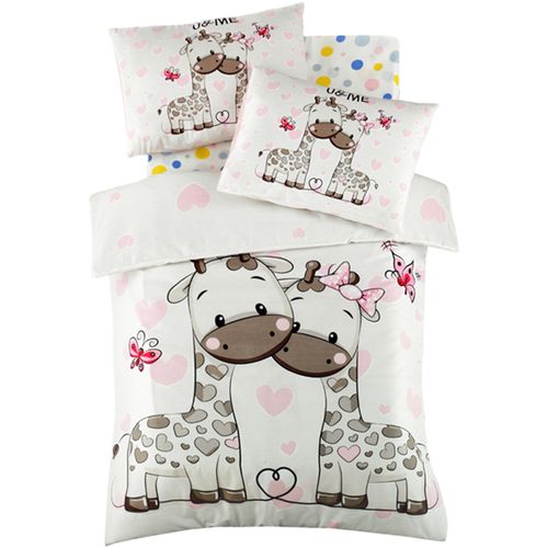 Colourful Cotton Komplet posteljine za bebe od ranforcea Sweet slika 2