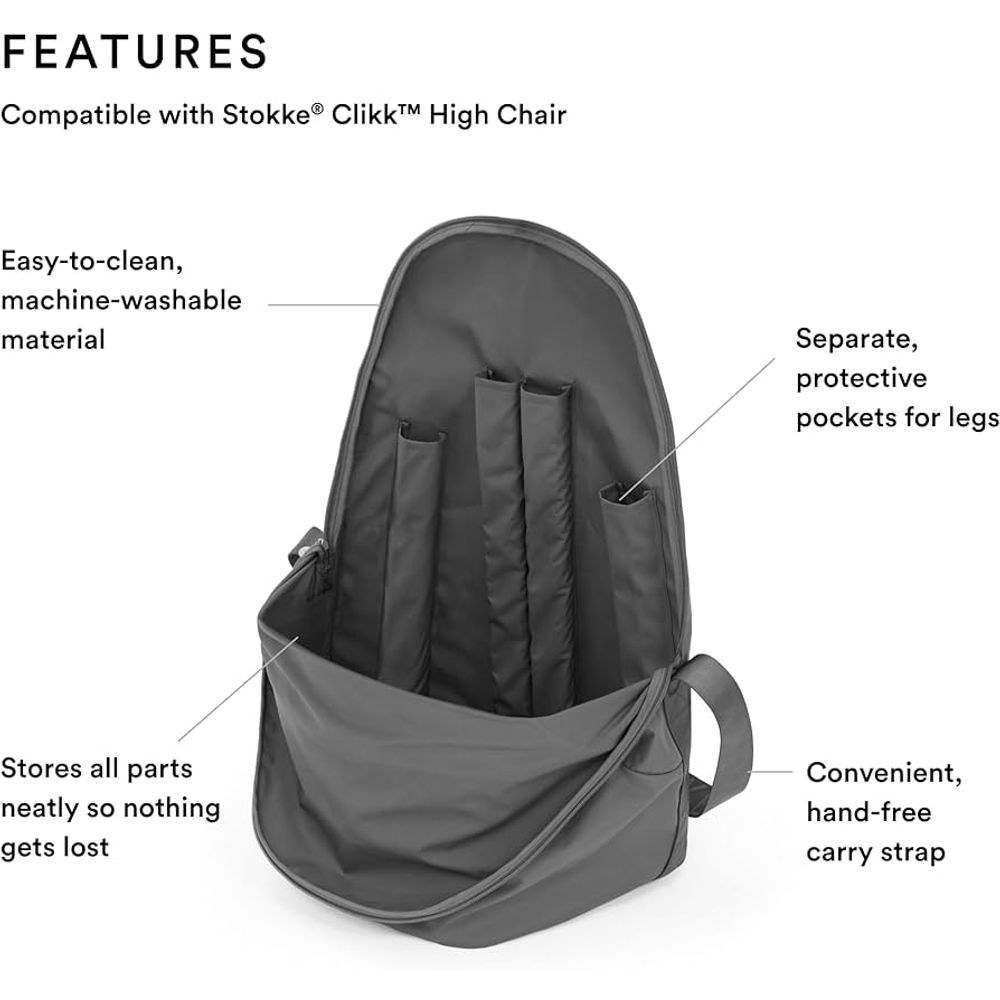 Stokke Ruksak za hranilicu Clikk High Chair Travel Bag slika 4