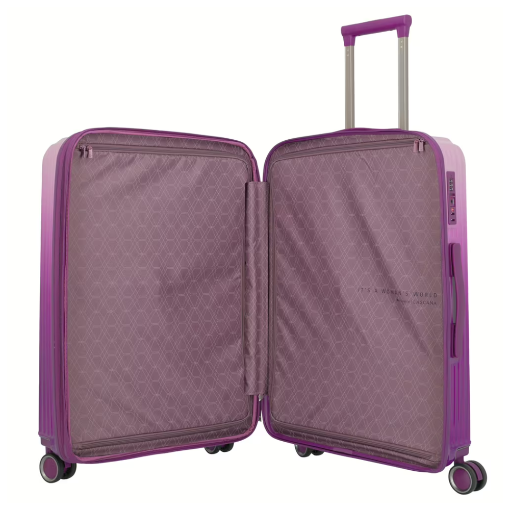 Travelite kofer 66 cm ABS Lascana 077448-17, ljubičasti slika 5