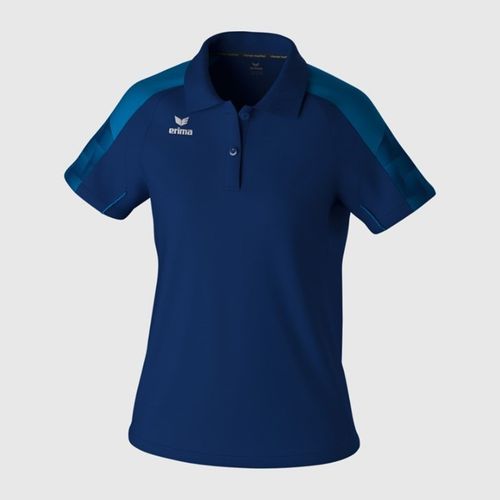 Ženska Majica Erima Evo Star Polo - New Navy/Mykonos Blue slika 1