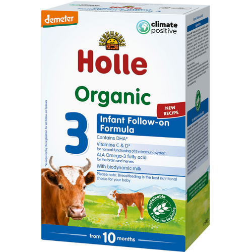 Holle formula 3 kravlja za djecu od 10mj 600g slika 1