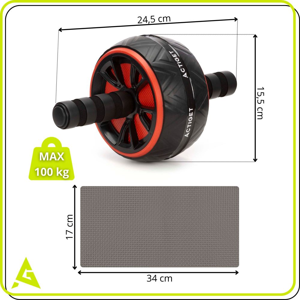 ACT0111 KOTAČ ZA VJEŽBANJE S PODLOGOM slika 1