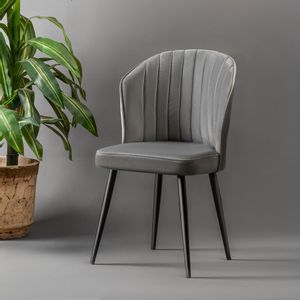 Rubi - Grey Grey
Black Chair Set (4 Pieces)
